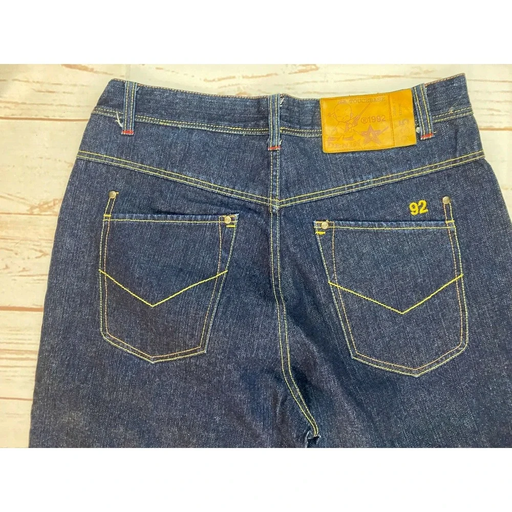 Touchbase Jeans Mens Relax Fit Straight Leg Zipper Fly 34X32